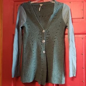 Free People size M cardigan